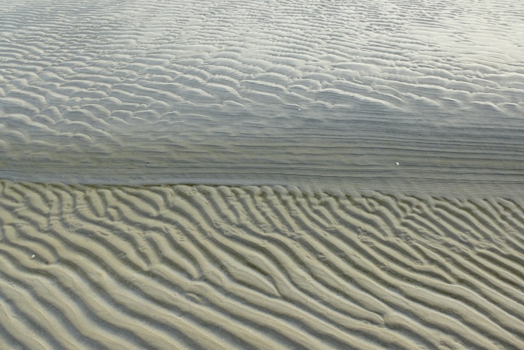 Sand dune reflections.